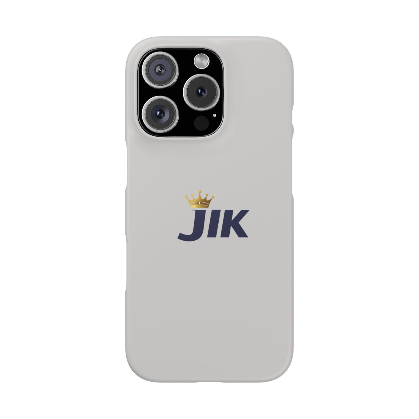 JIK Crown Logo  — Slim Protective Phone Case