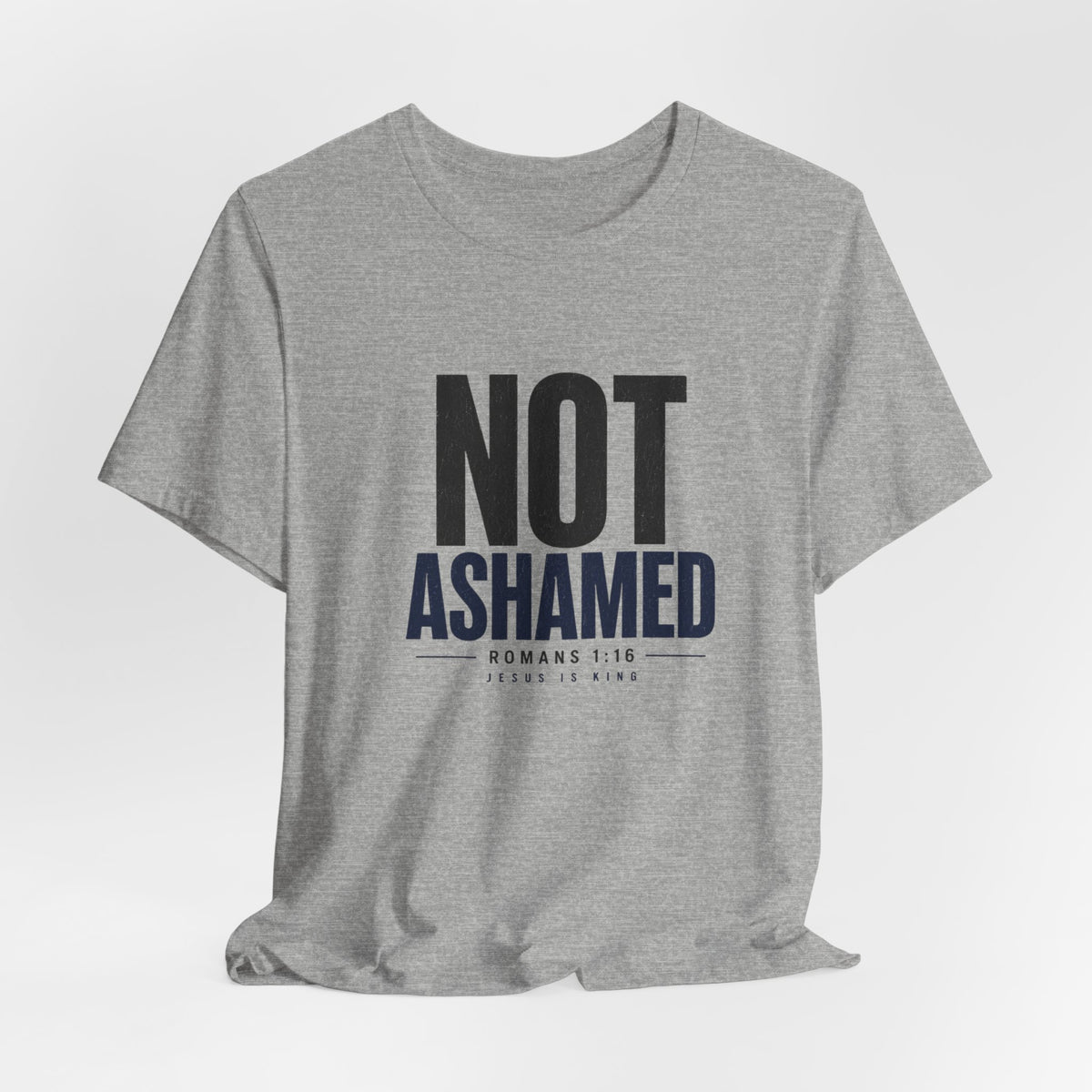 JIK Men's  — Not Ashamed (Gray Tees)