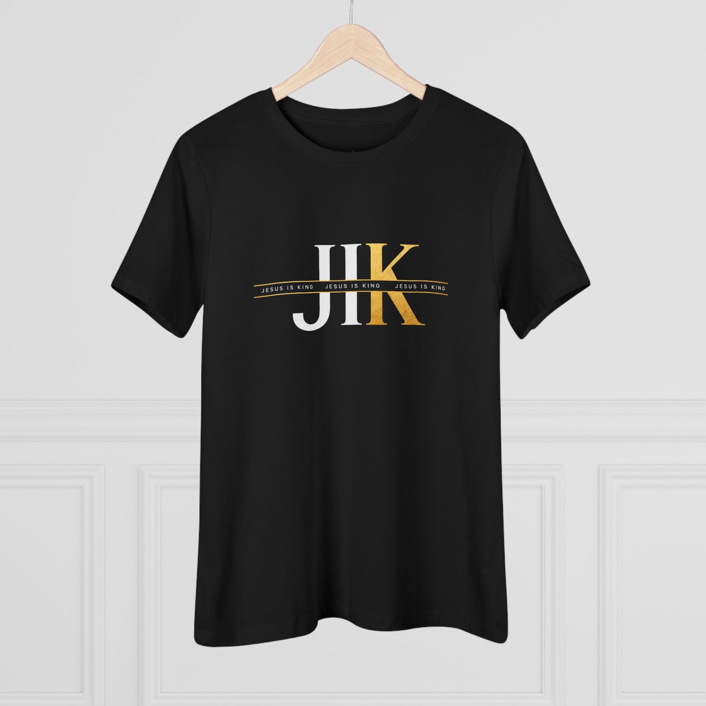 JIK Women's Tee  - Minimal Gold Graphic