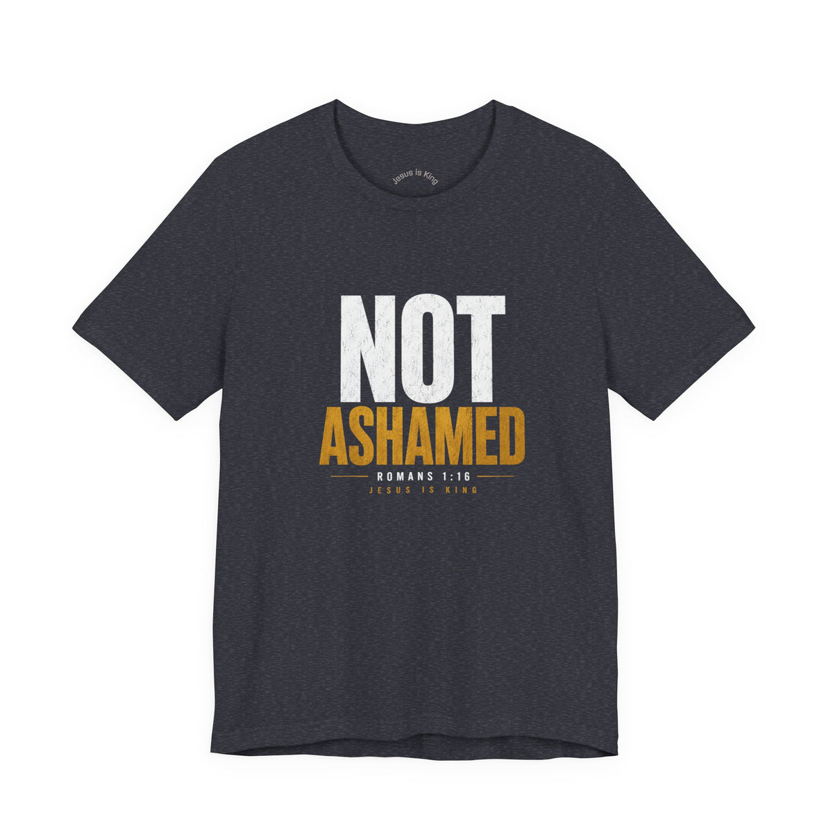 JIK Men's Navy –  Not Ashamed Tee