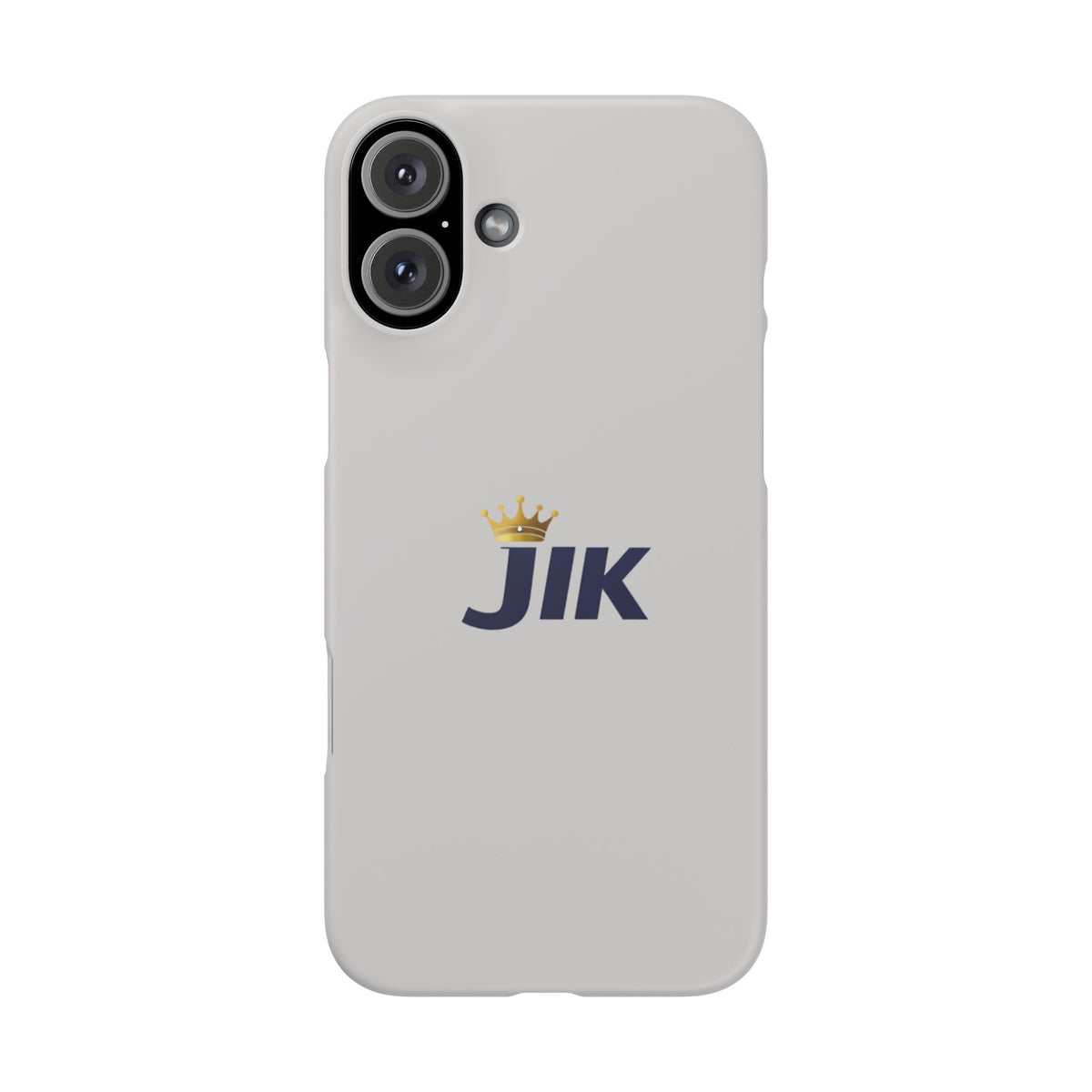 JIK Crown Logo Slim Phone Case