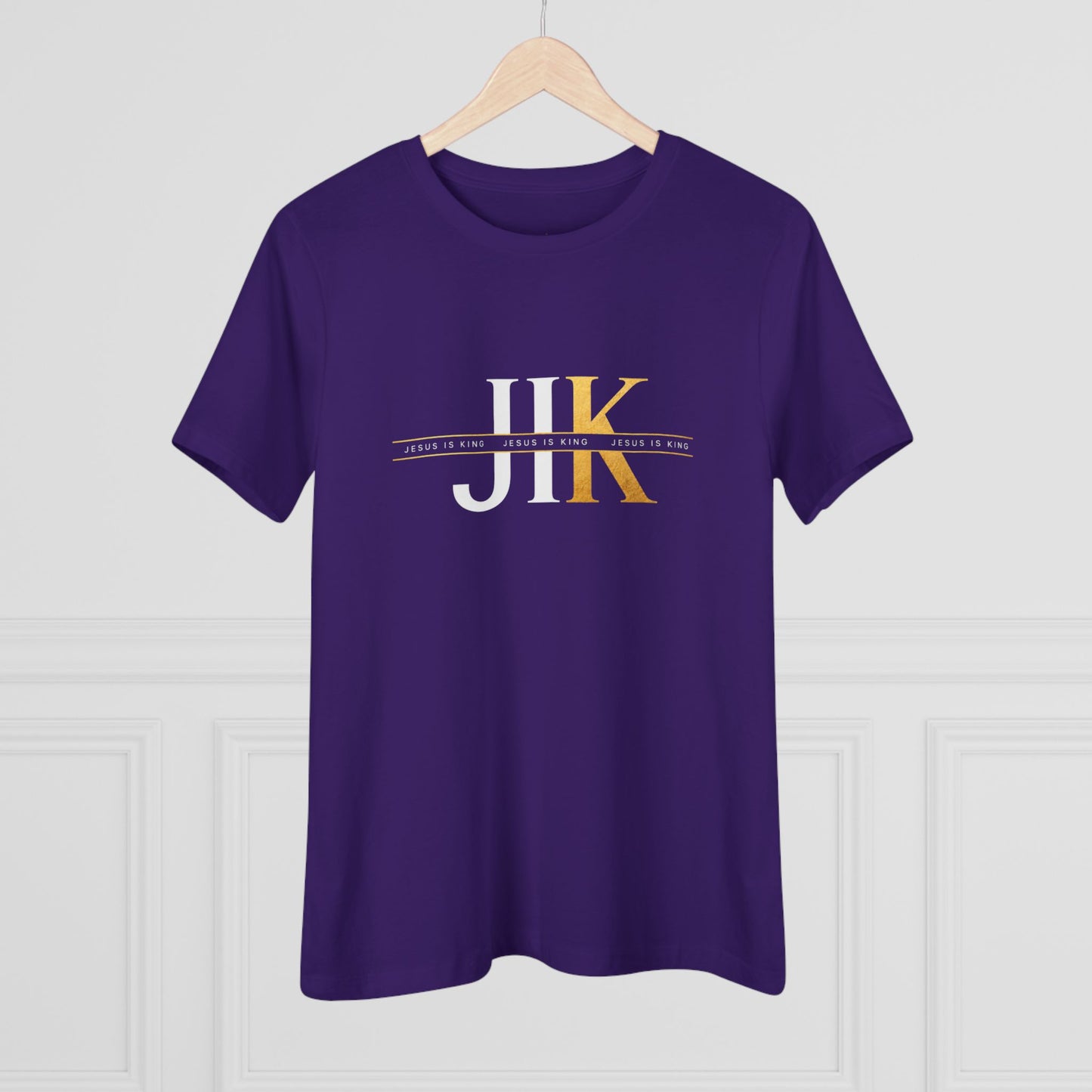 JIK Women's Tee  - Minimal Gold Graphic