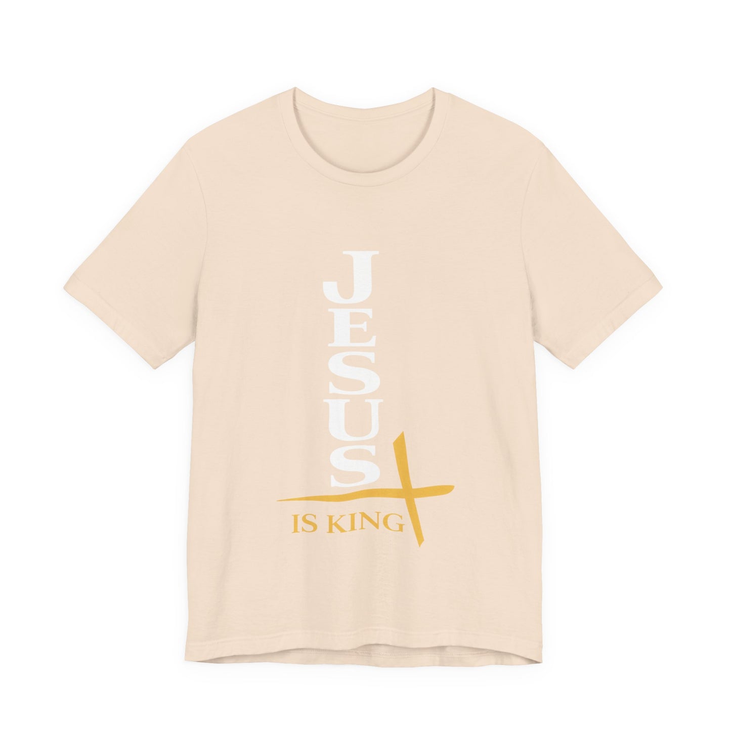 Jesus Is King — Vertical Cross Tee (JIK Back)