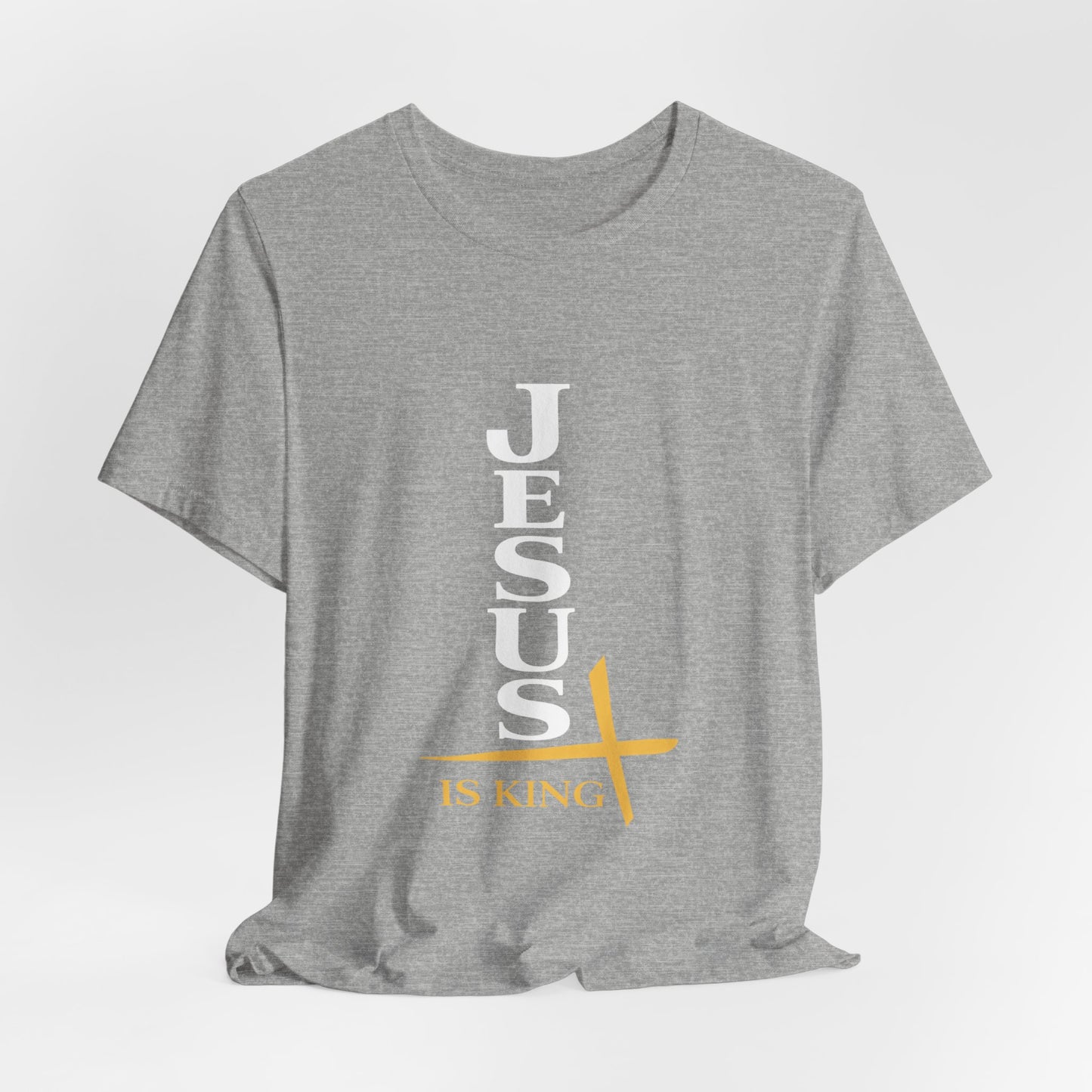 Jesus Is King  — Vertical Cross Tee (JIK)
