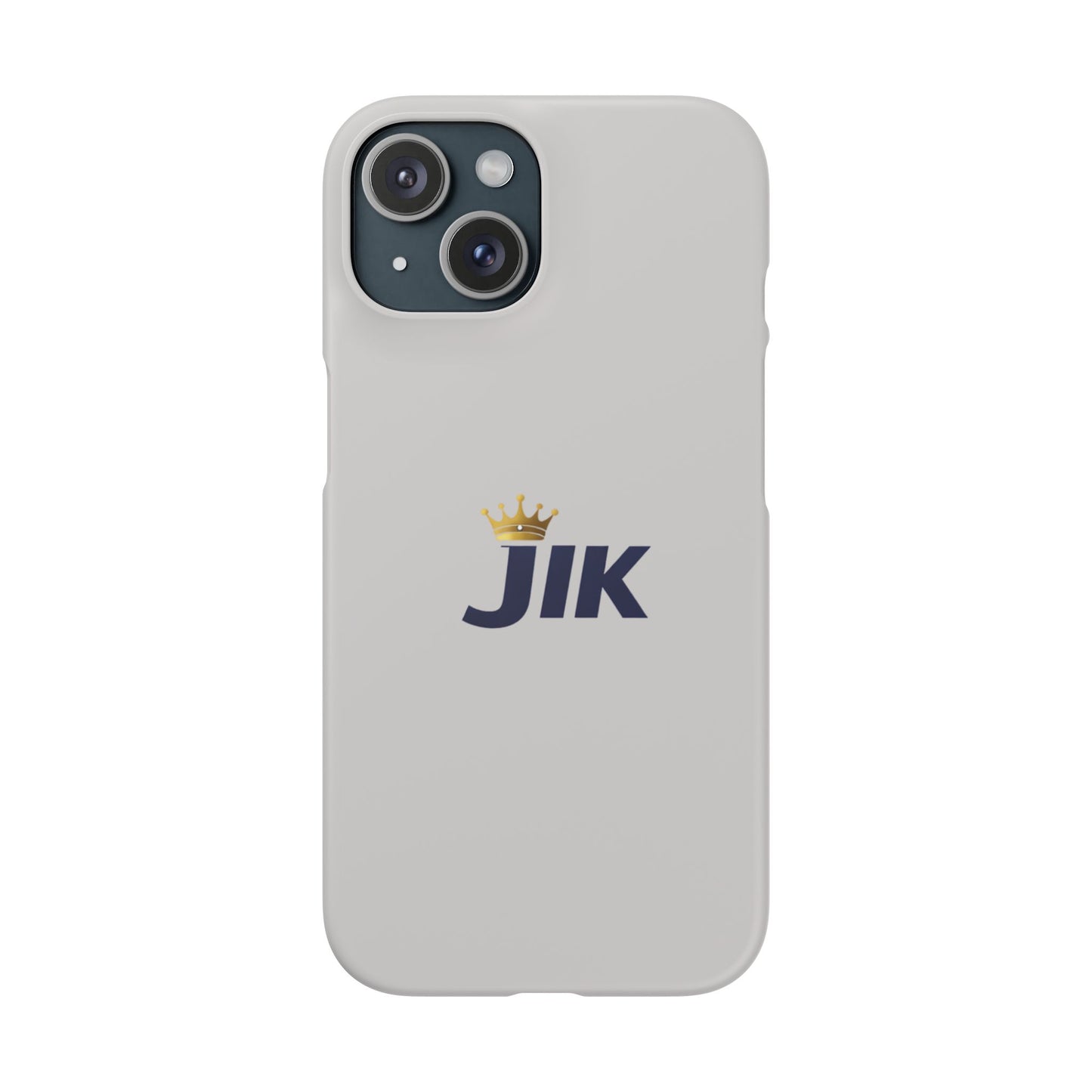 JIK Crown Logo  — Slim Protective Phone Case