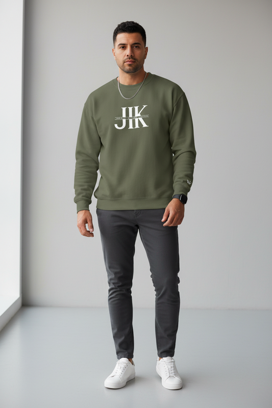 JIK Brushed Cross Universal Crewneck