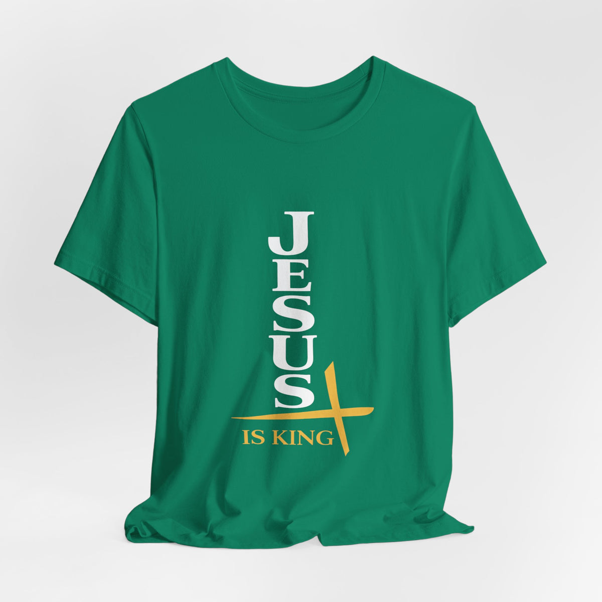 Jesus Is King  — Vertical Cross Tee (JIK)