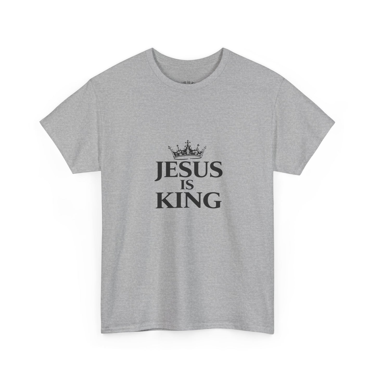 Jesus is King-Crowned Unisex Tee