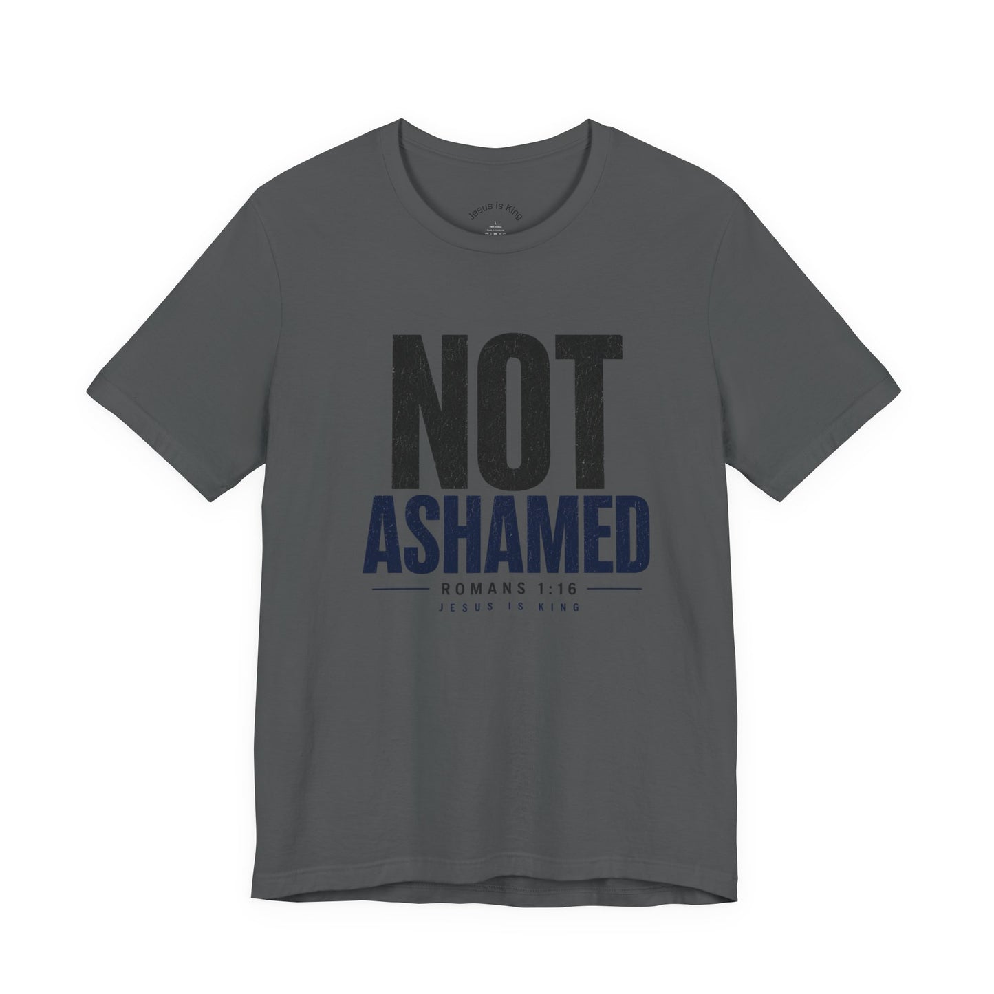 JIK Men's  — Not Ashamed (Gray Tees)