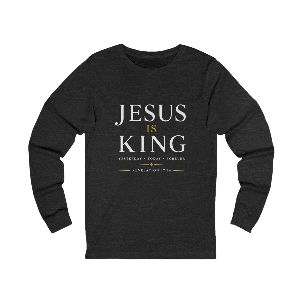 Jesus Is King — Women's Long Sleeve