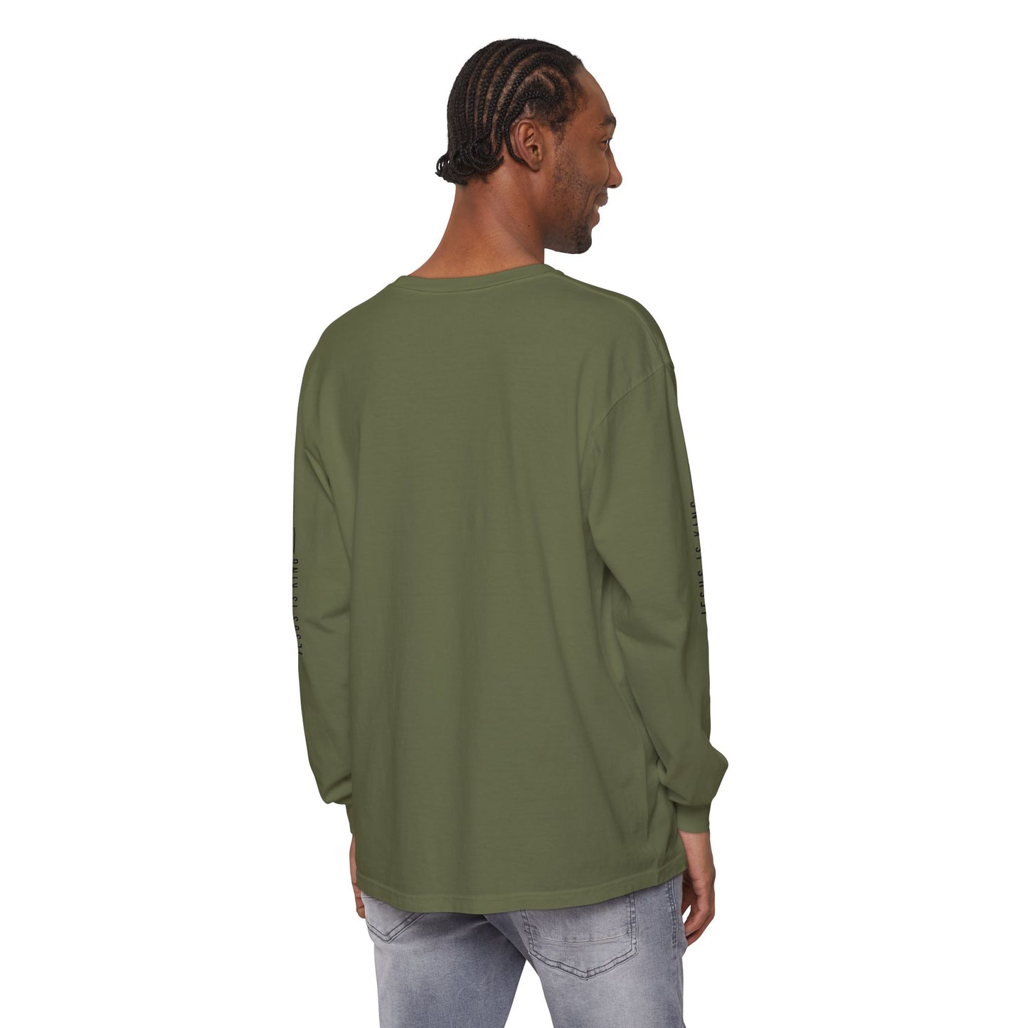 JIK Crown Long Sleeve — Bold Men's Tee