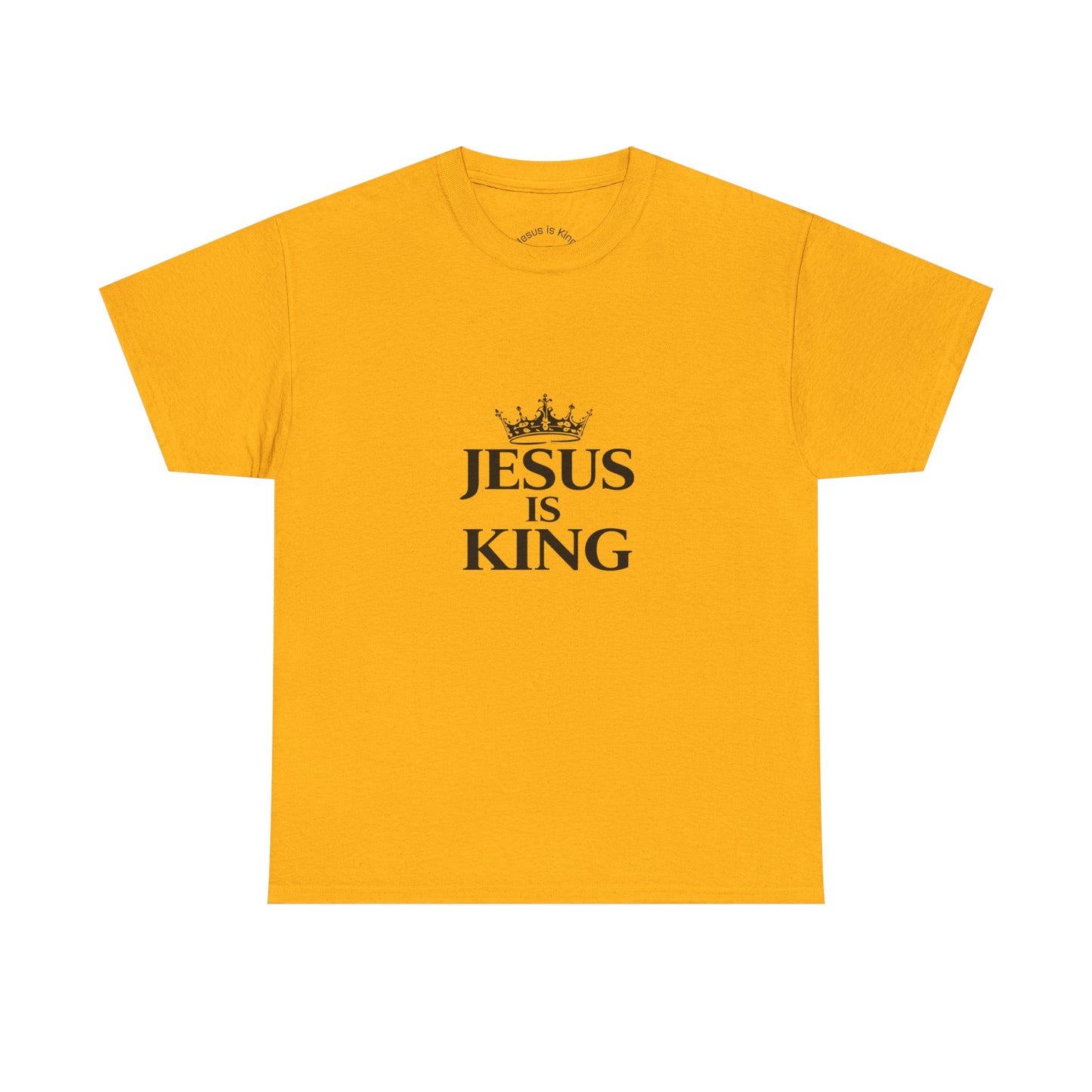 Jesus is King-Crowned Unisex Tee