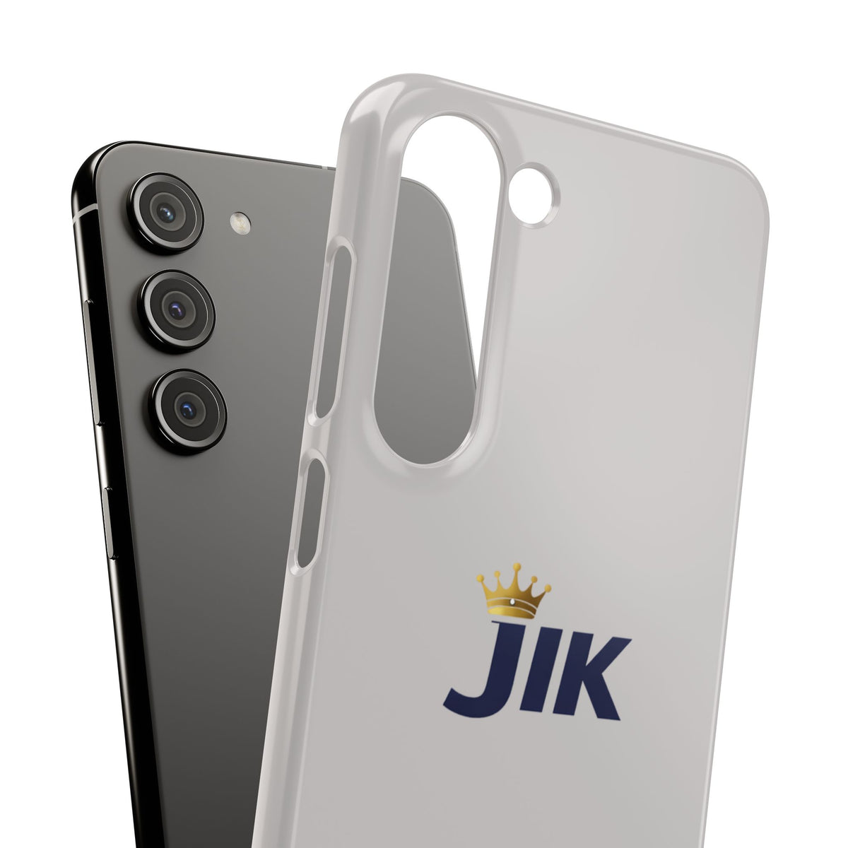 JIK Crown Logo Slim Phone Case