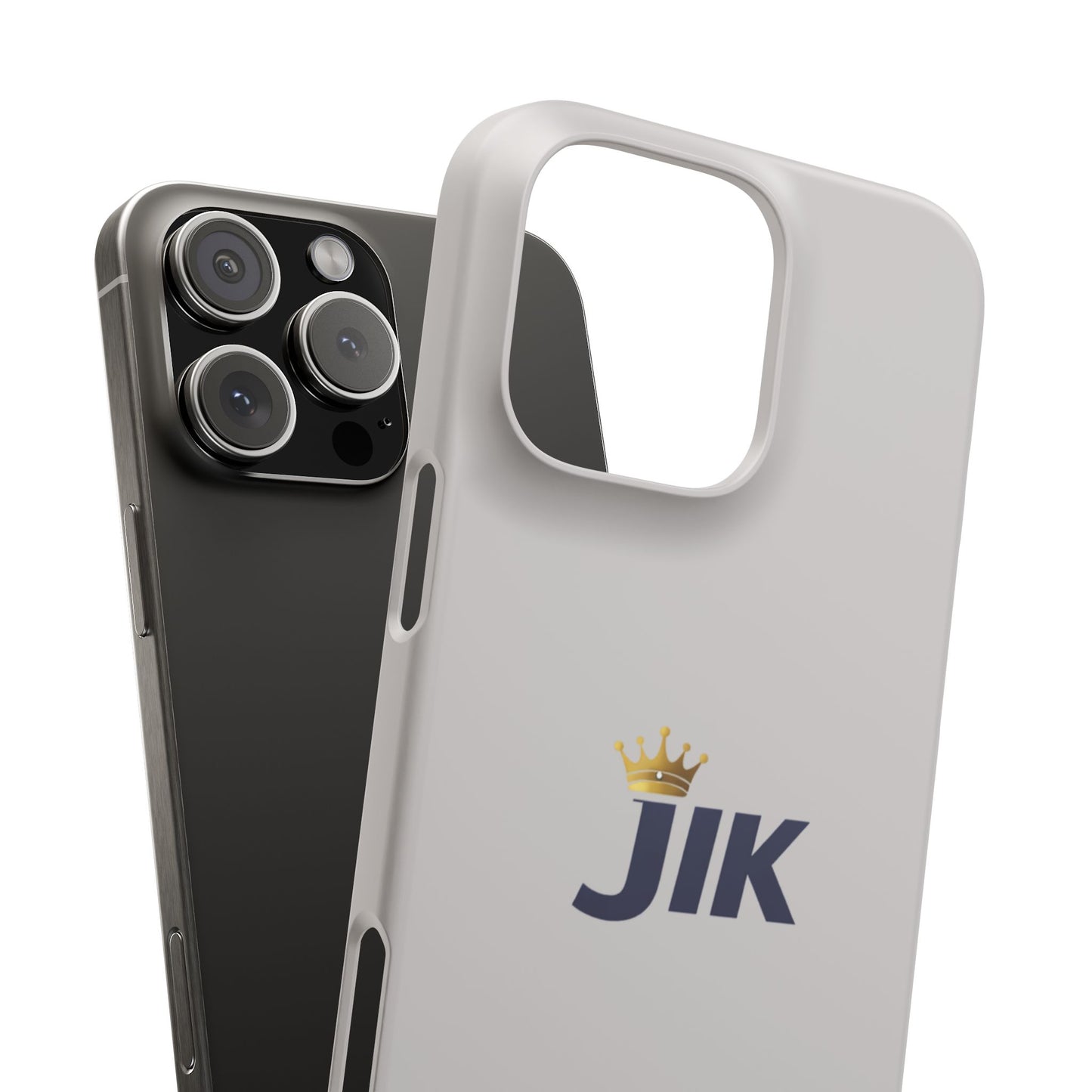 JIK Crown Logo  — Slim Protective Phone Case