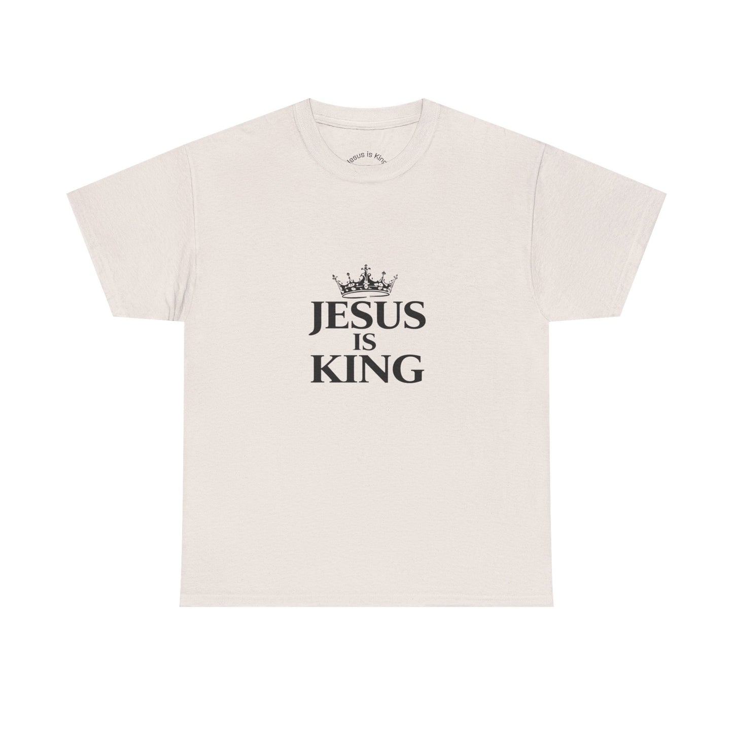 Jesus is King-Crowned Unisex Tee
