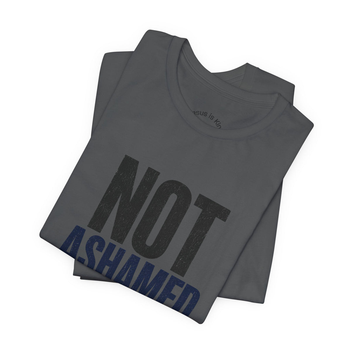 JIK Men's  — Not Ashamed (Gray Tees)