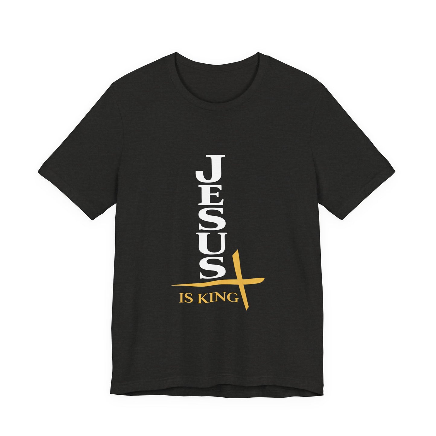 Jesus Is King  — Vertical Cross Tee (JIK)