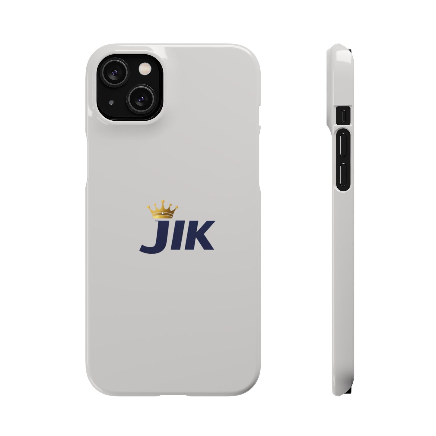 JIK Crown Logo  — Slim Protective Phone Case