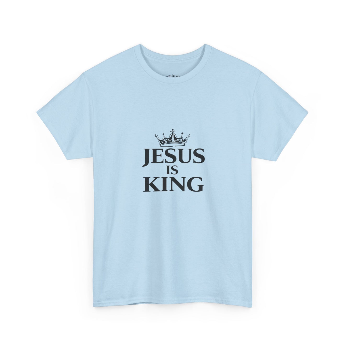 Jesus is King-Crowned Unisex Tee