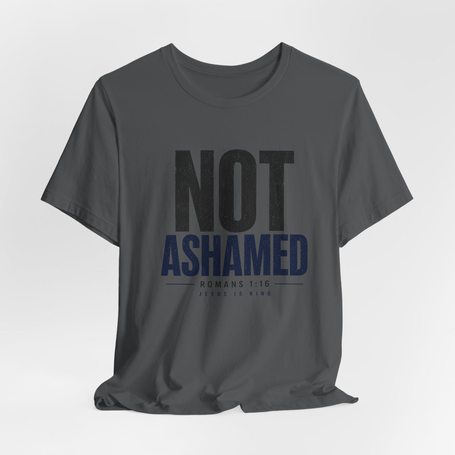 JIK Men's  — Not Ashamed (Gray Tees)