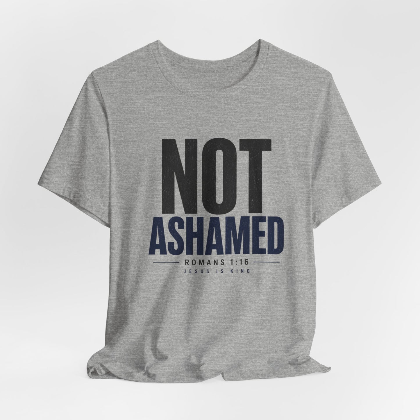 JIK Men's  — Not Ashamed (Gray Tees)
