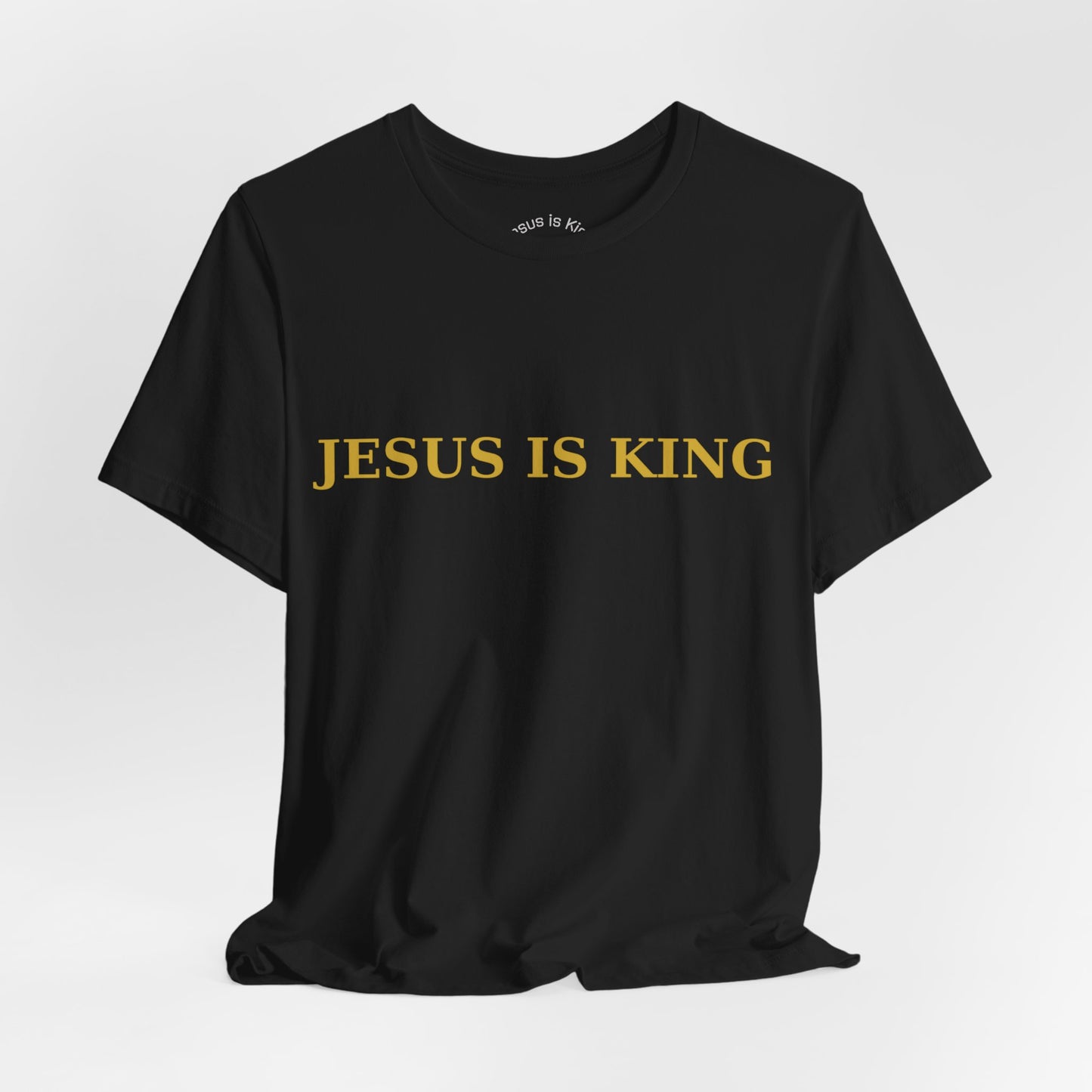 Signature Minimal “Jesus Is King” Tee