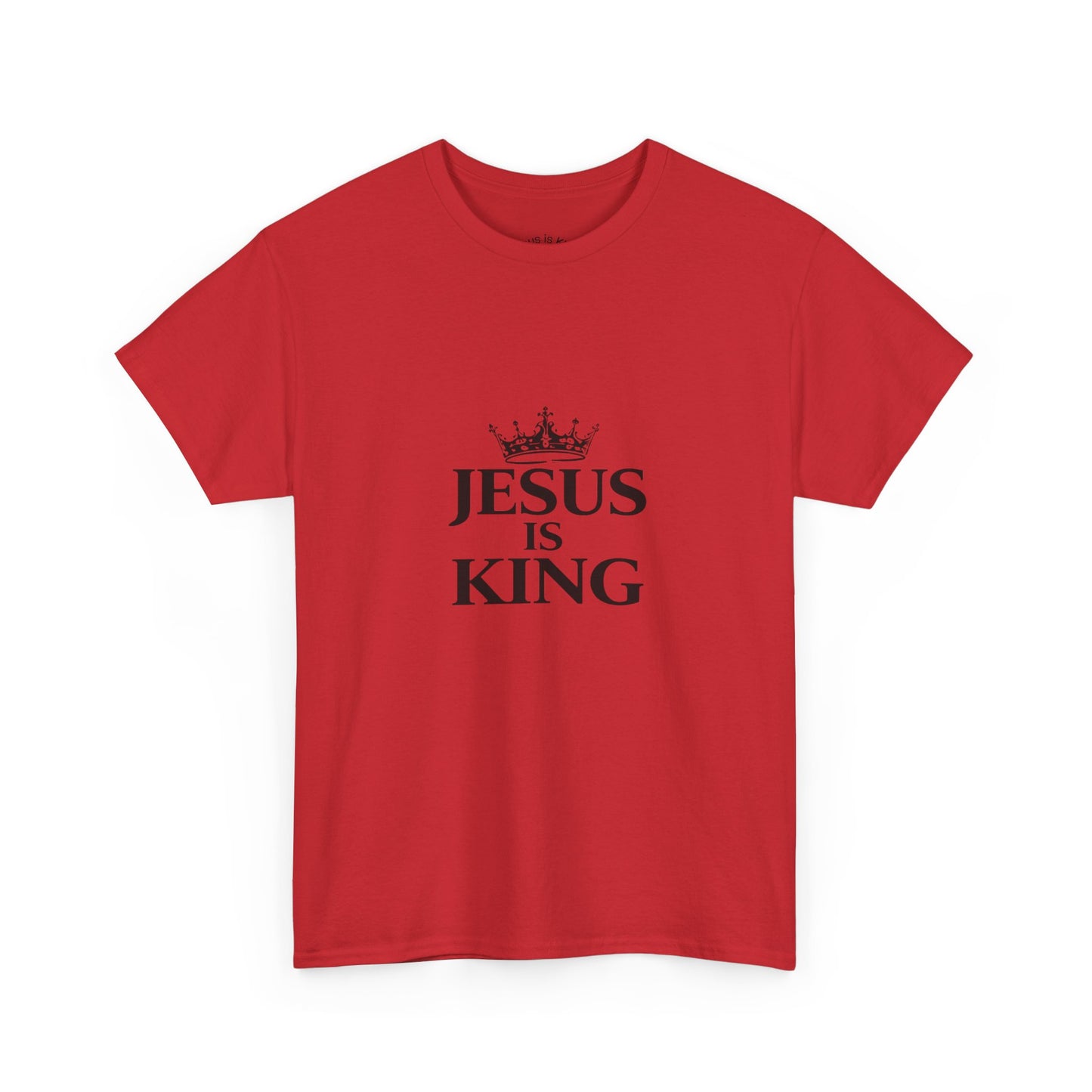 Jesus is King-Crowned Unisex Tee