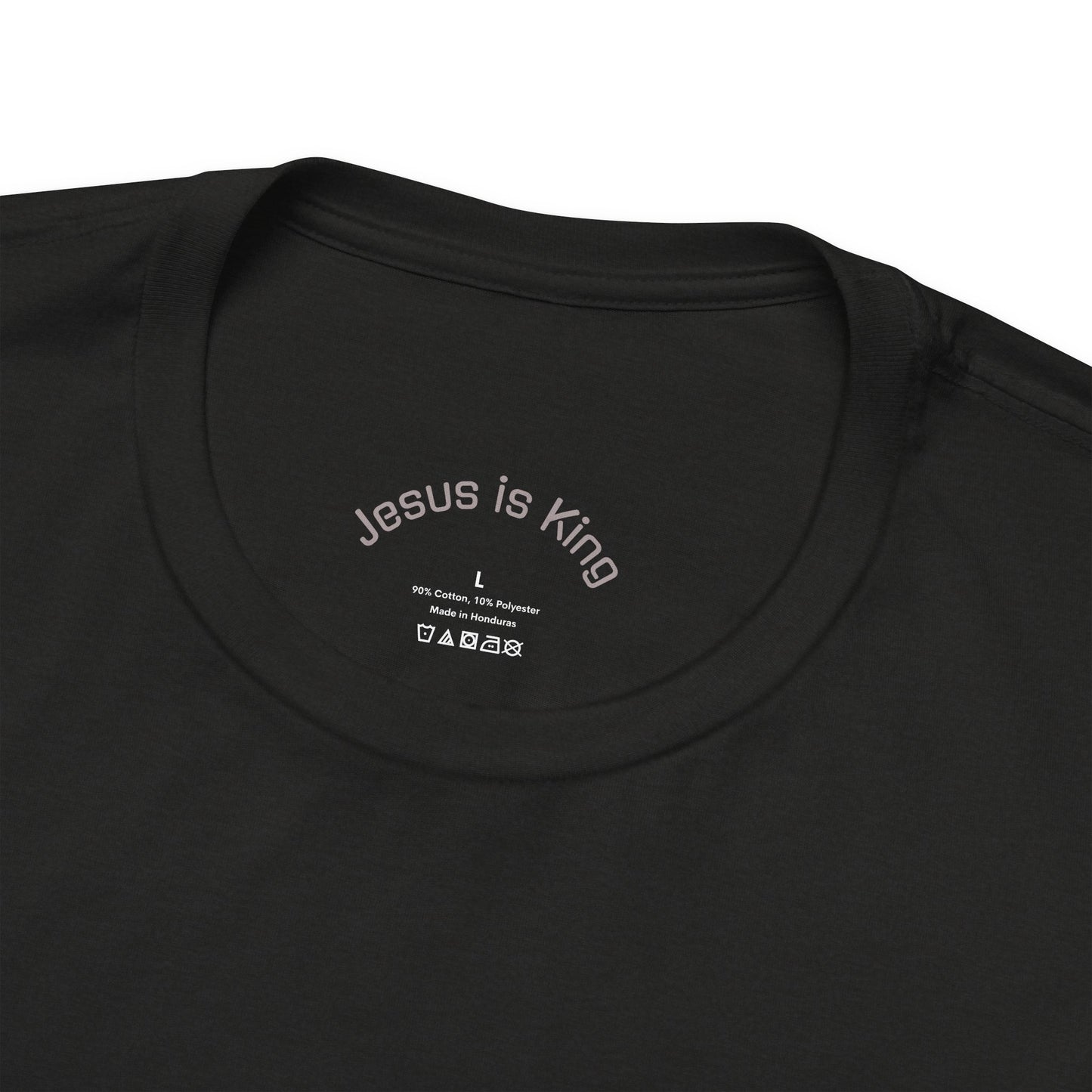 Jesus Is King —Bold Cross Tee