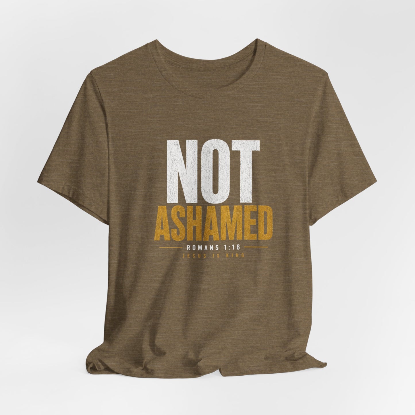 JIK Men's Military Colors — Not Ashamed Tee