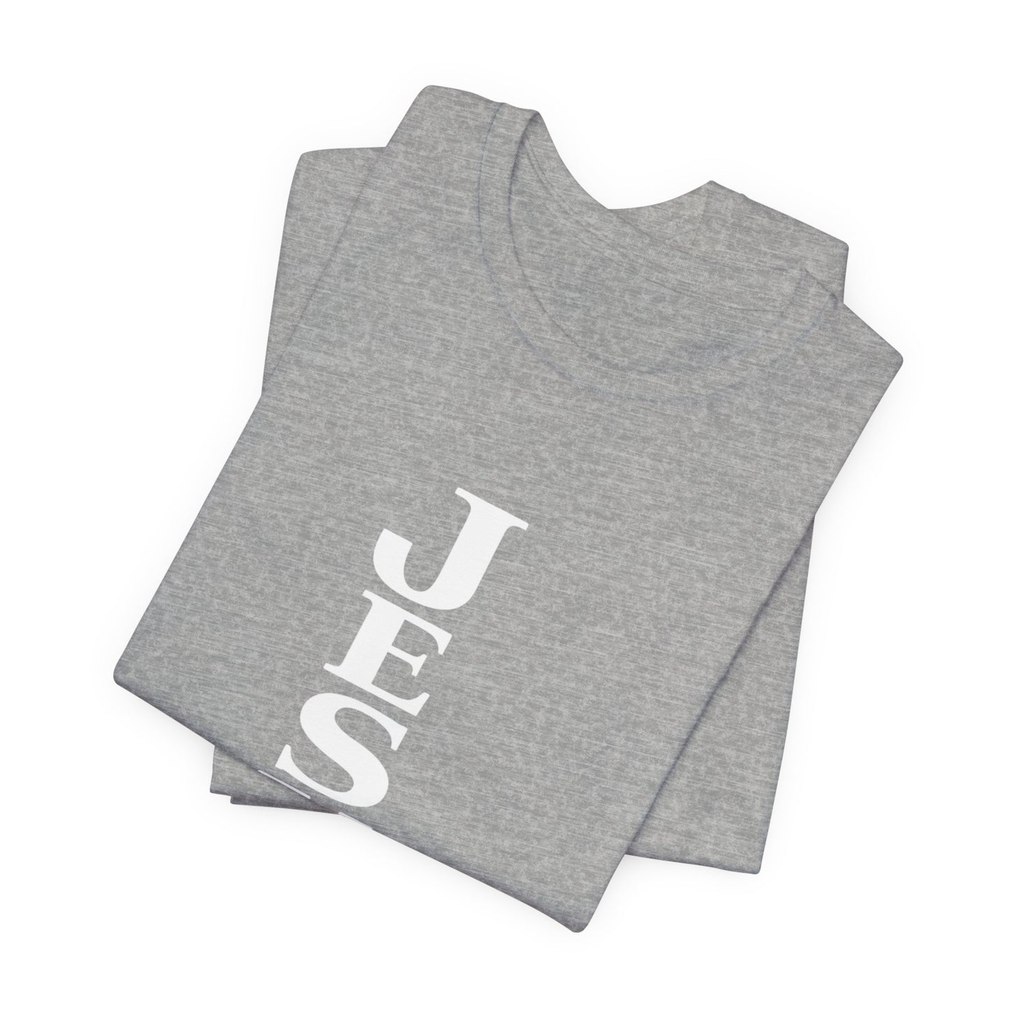 Jesus Is King — Vertical Cross Tee (JIK Back)