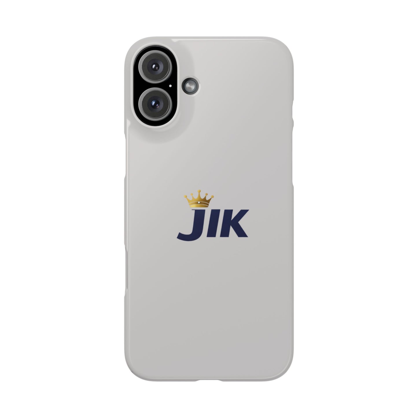 JIK Crown Logo  — Slim Protective Phone Case