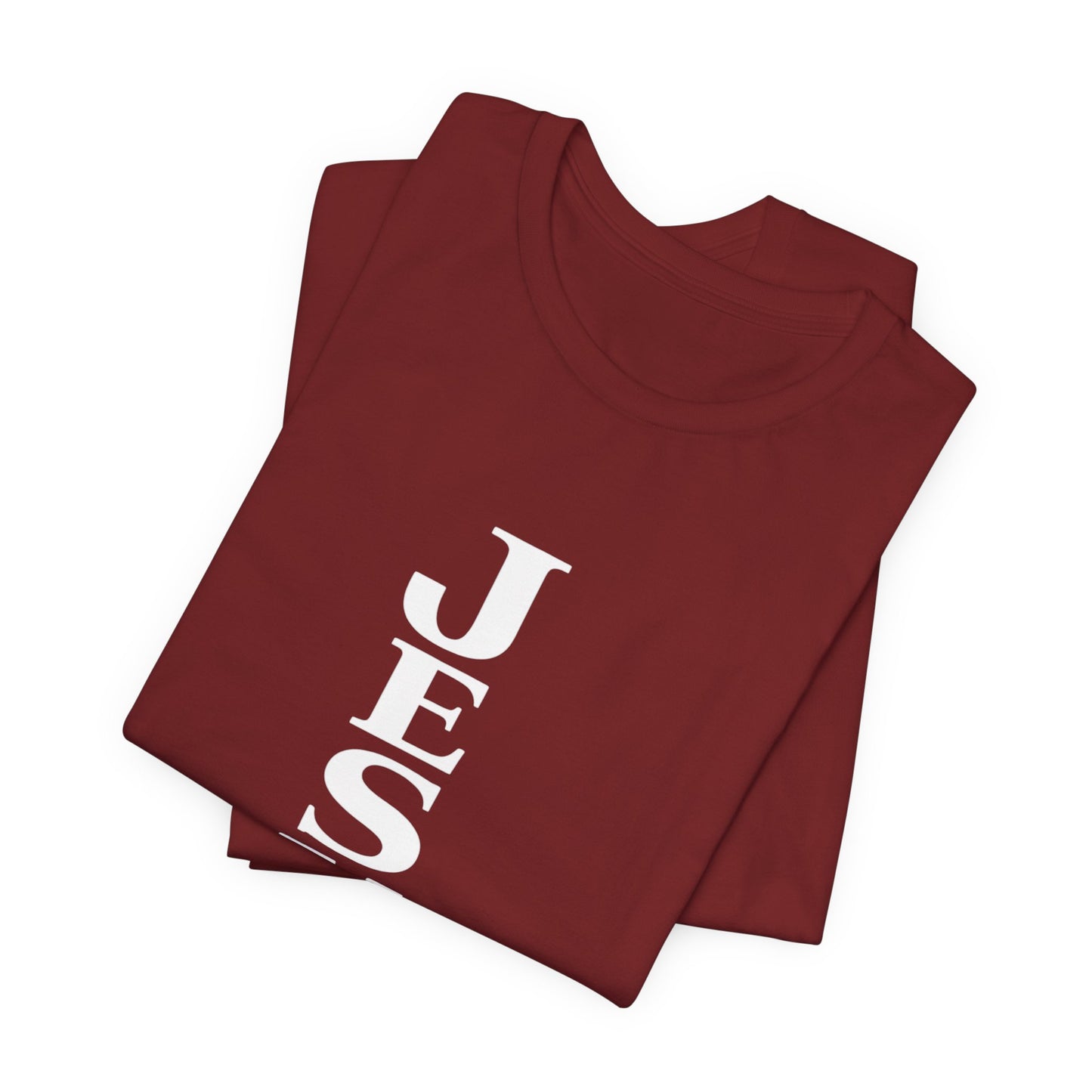 Jesus Is King — Vertical Cross Tee (JIK Back)