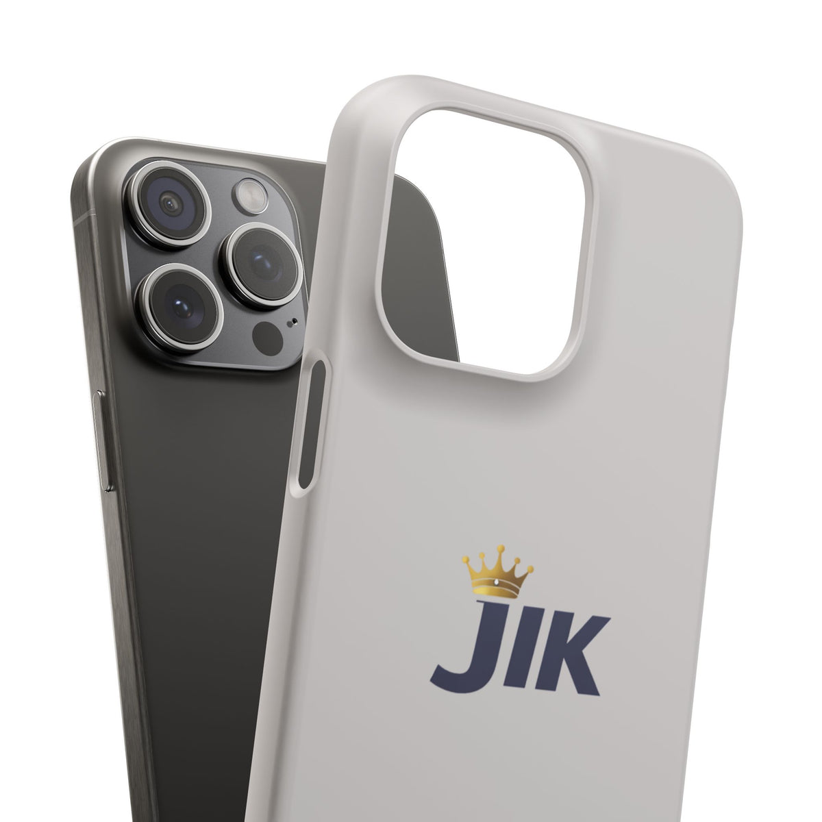 JIK Crown Logo Slim Phone Case