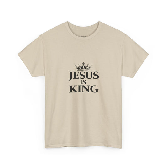 Jesus is King-Crowned Unisex Tee