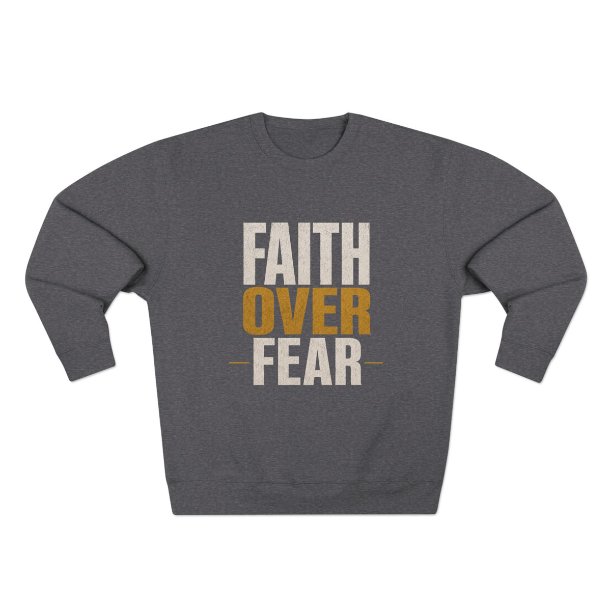 JIK Faith Over Fear Crewneck Sweatshirt