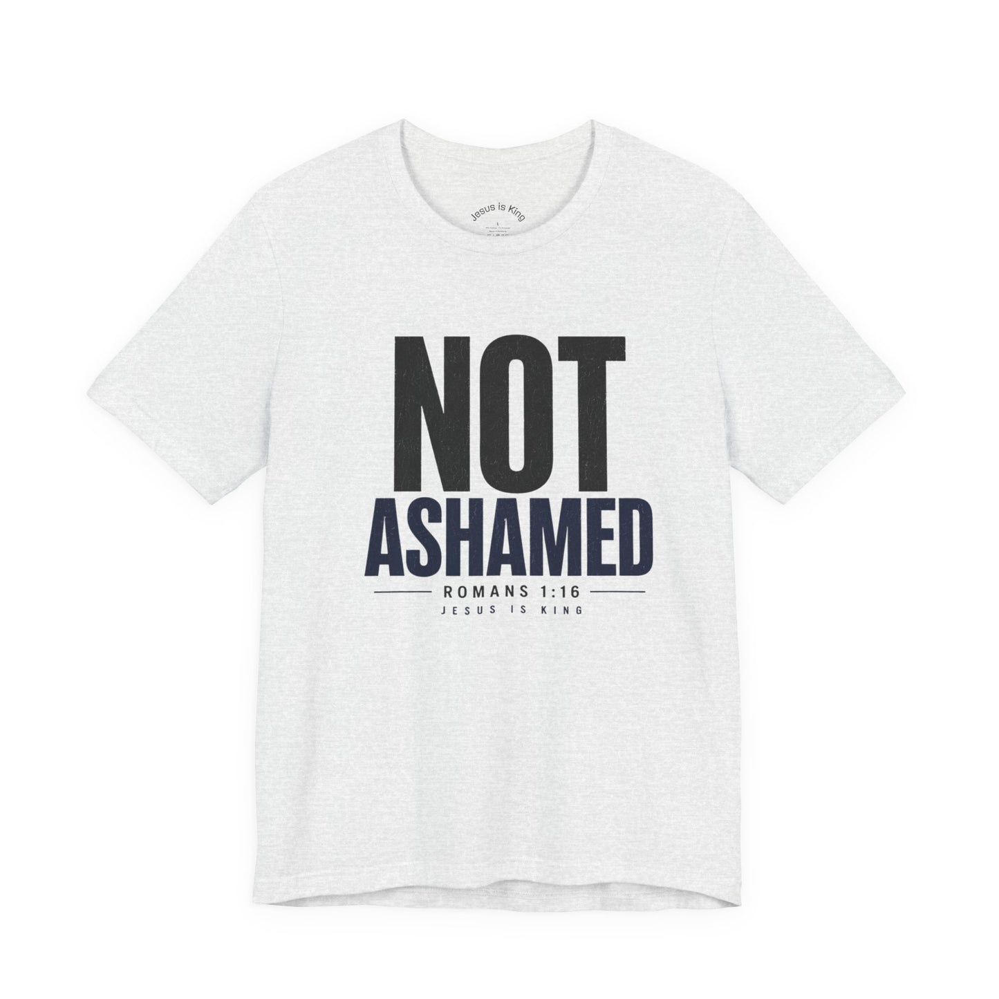 JIK Men's  — Not Ashamed (Gray Tees)