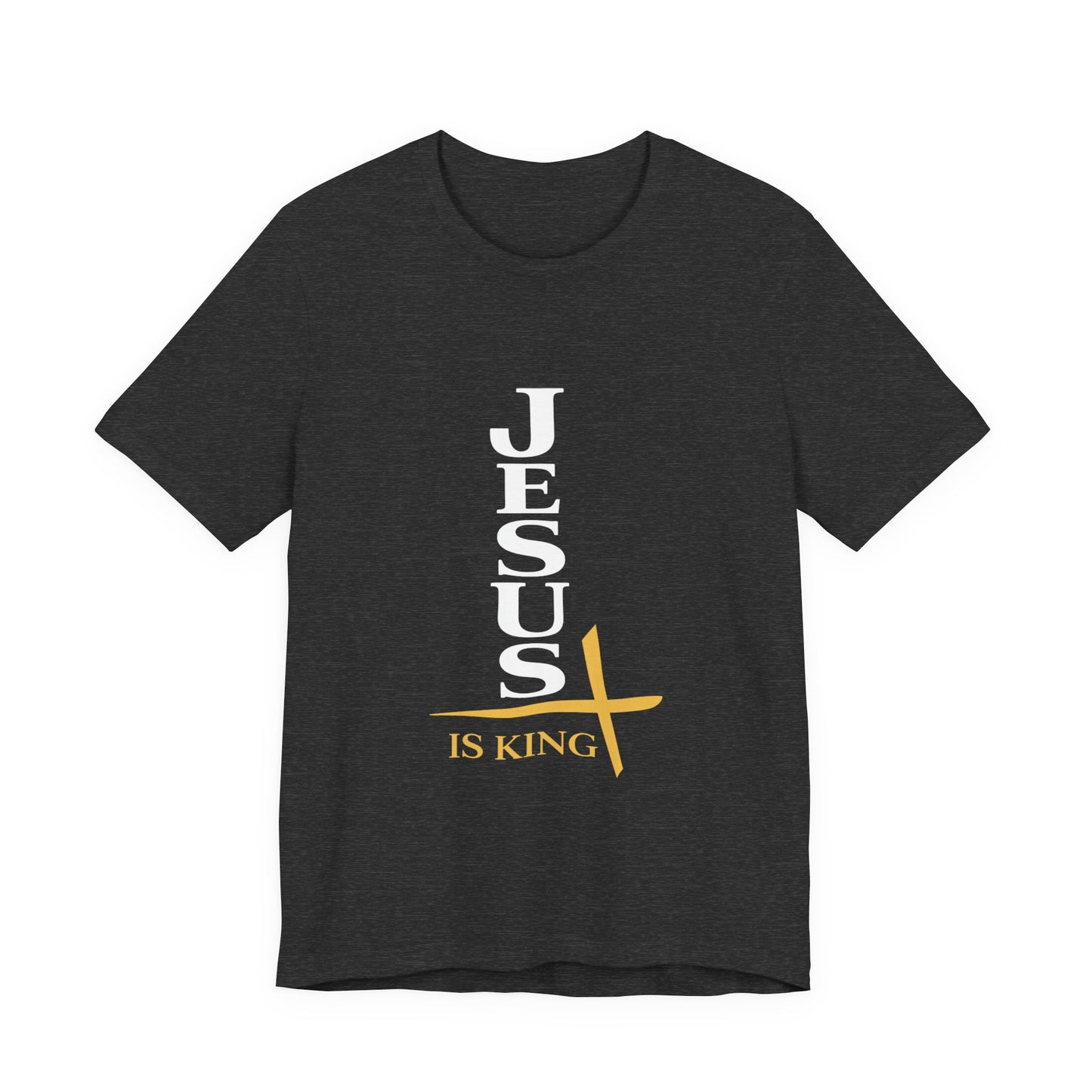 Jesus Is King  — Vertical Cross Tee (JIK)