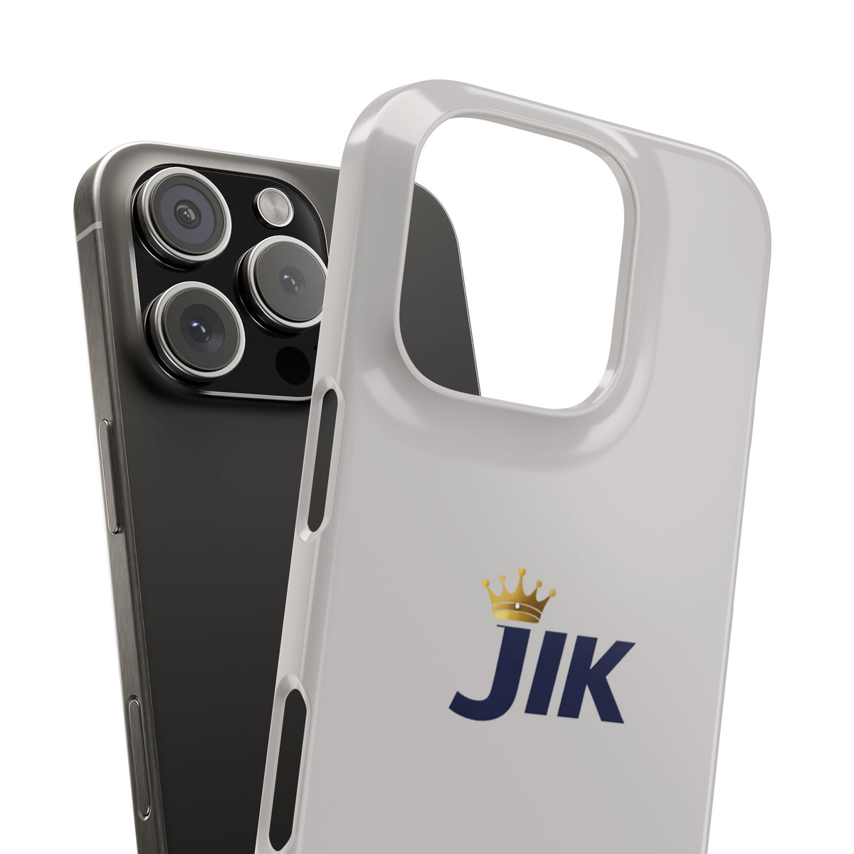 JIK Crown Logo Slim Phone Case