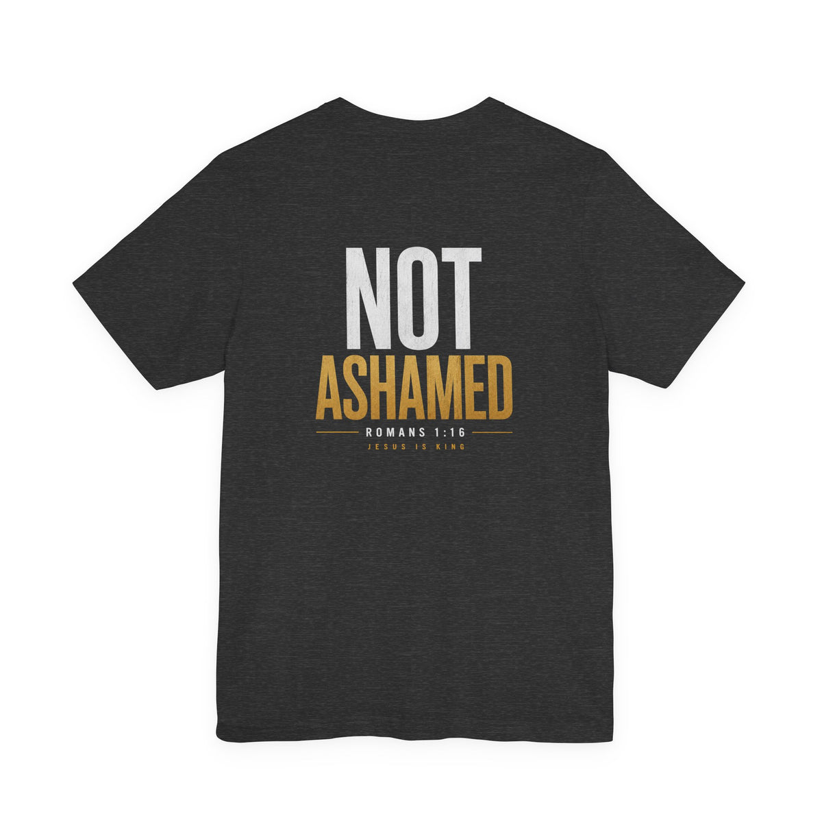 JIK Dark Men's "Not Ashamed" Back Tee
