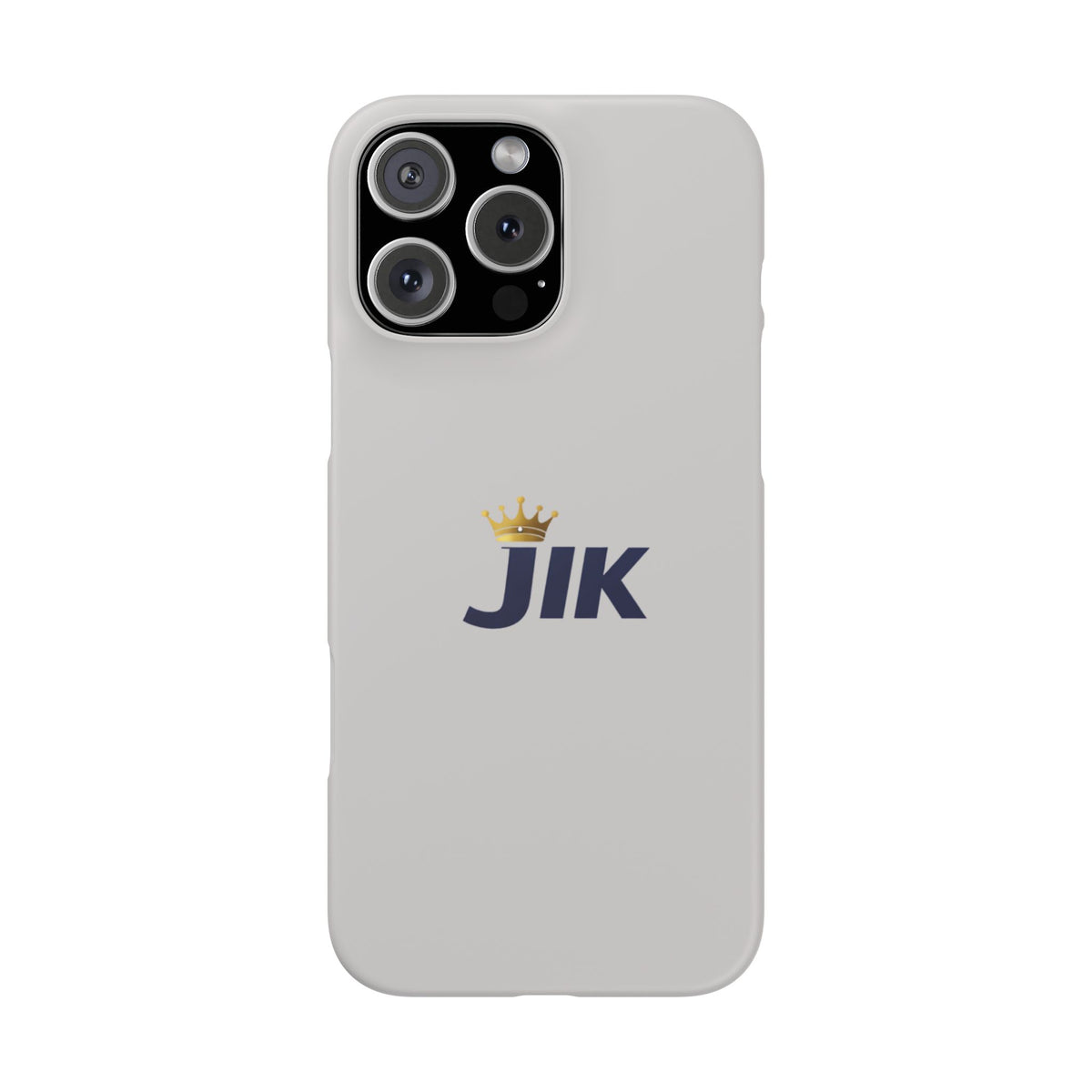 JIK Crown Logo Slim Phone Case