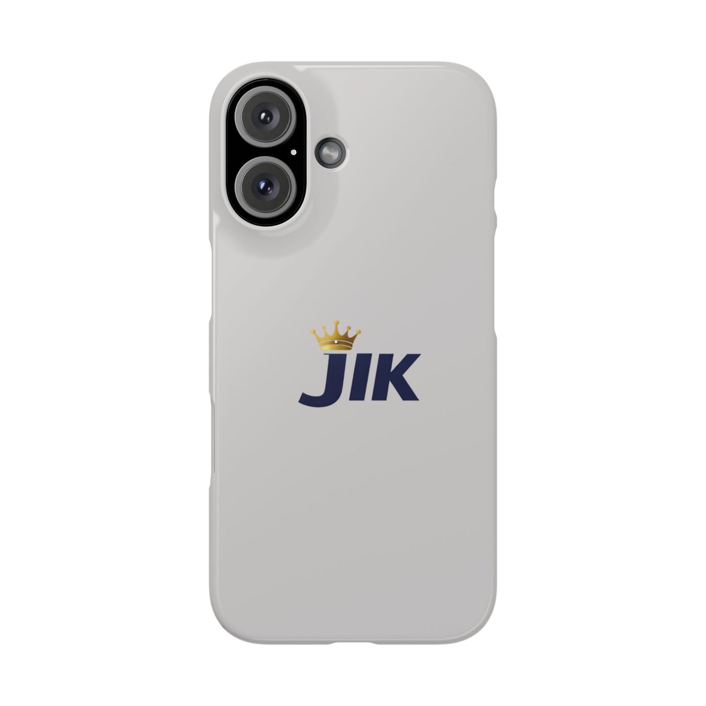 JIK Crown Logo  — Slim Protective Phone Case