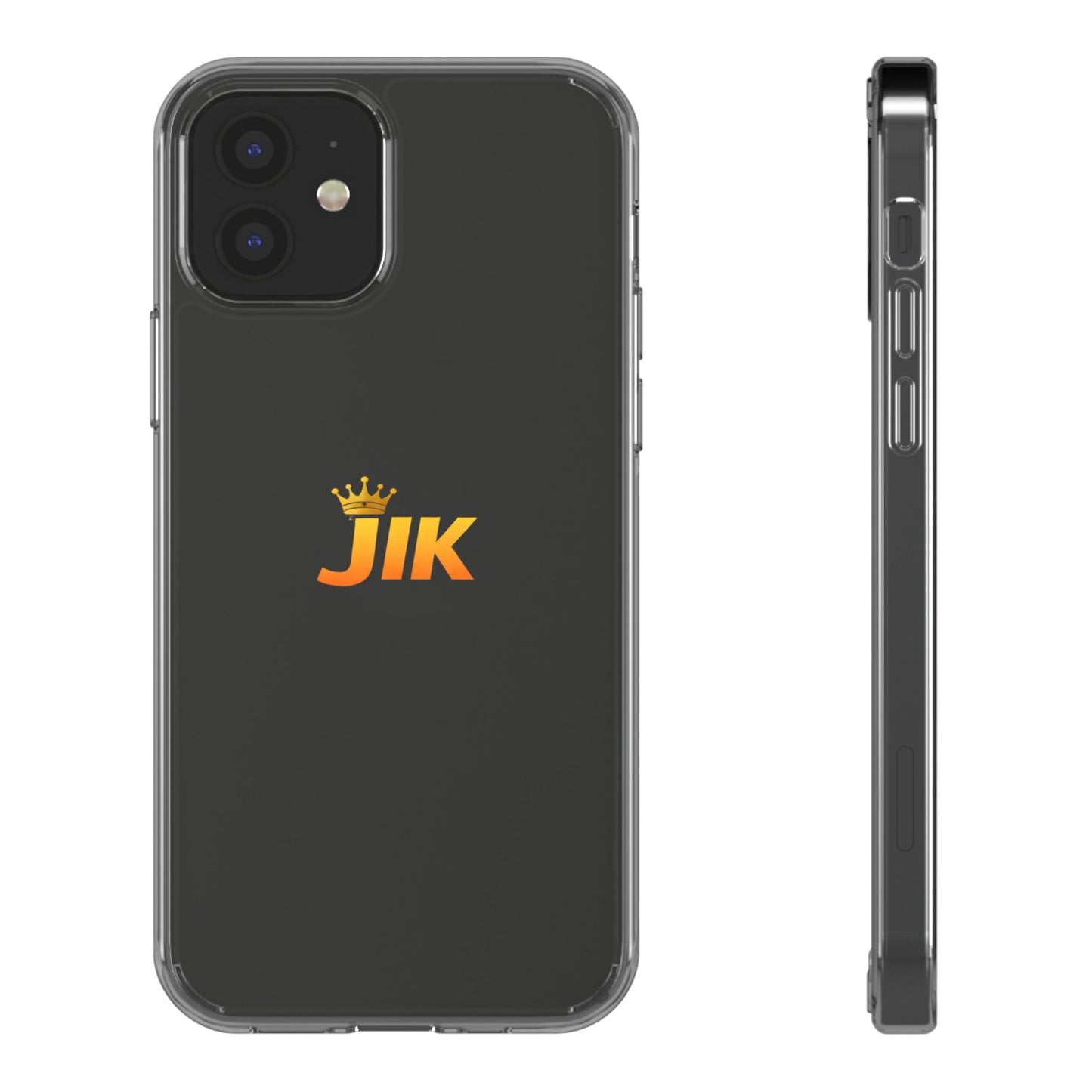 JIK Gold Crown—  Clear phone Case
