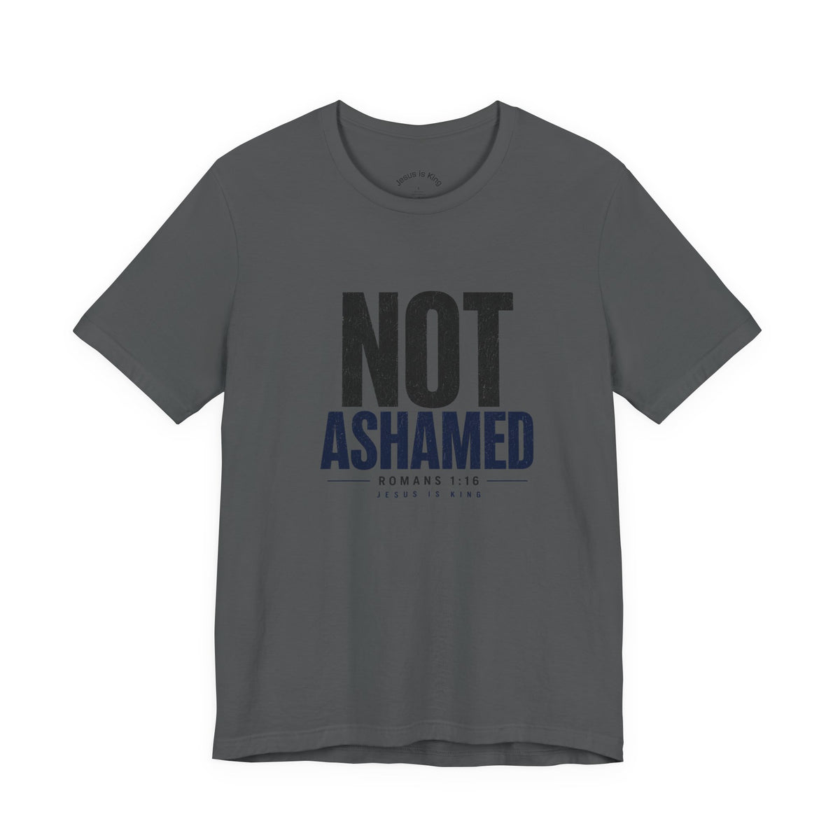 JIK Men's  — Not Ashamed (Gray Tees)