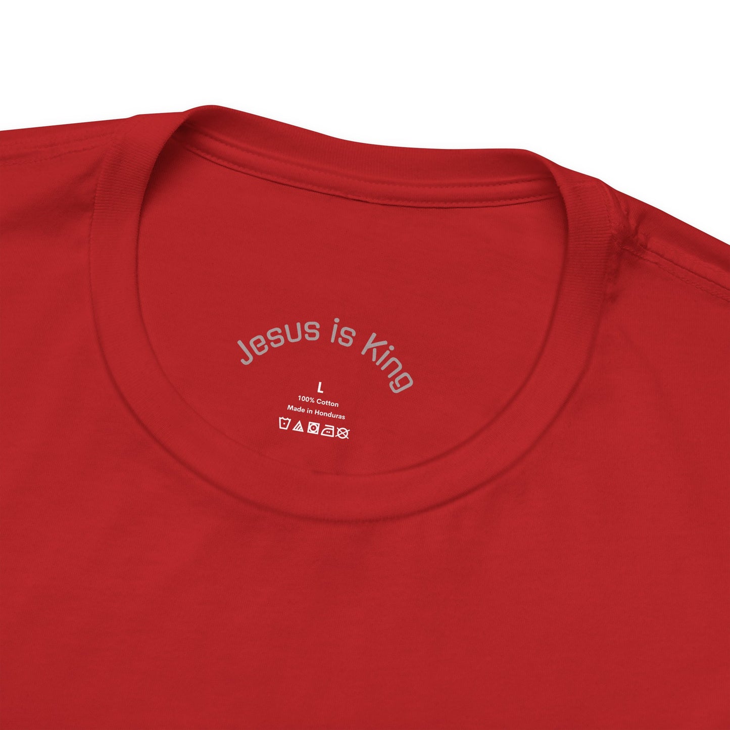 Jesus Is King —Bold Cross Tee