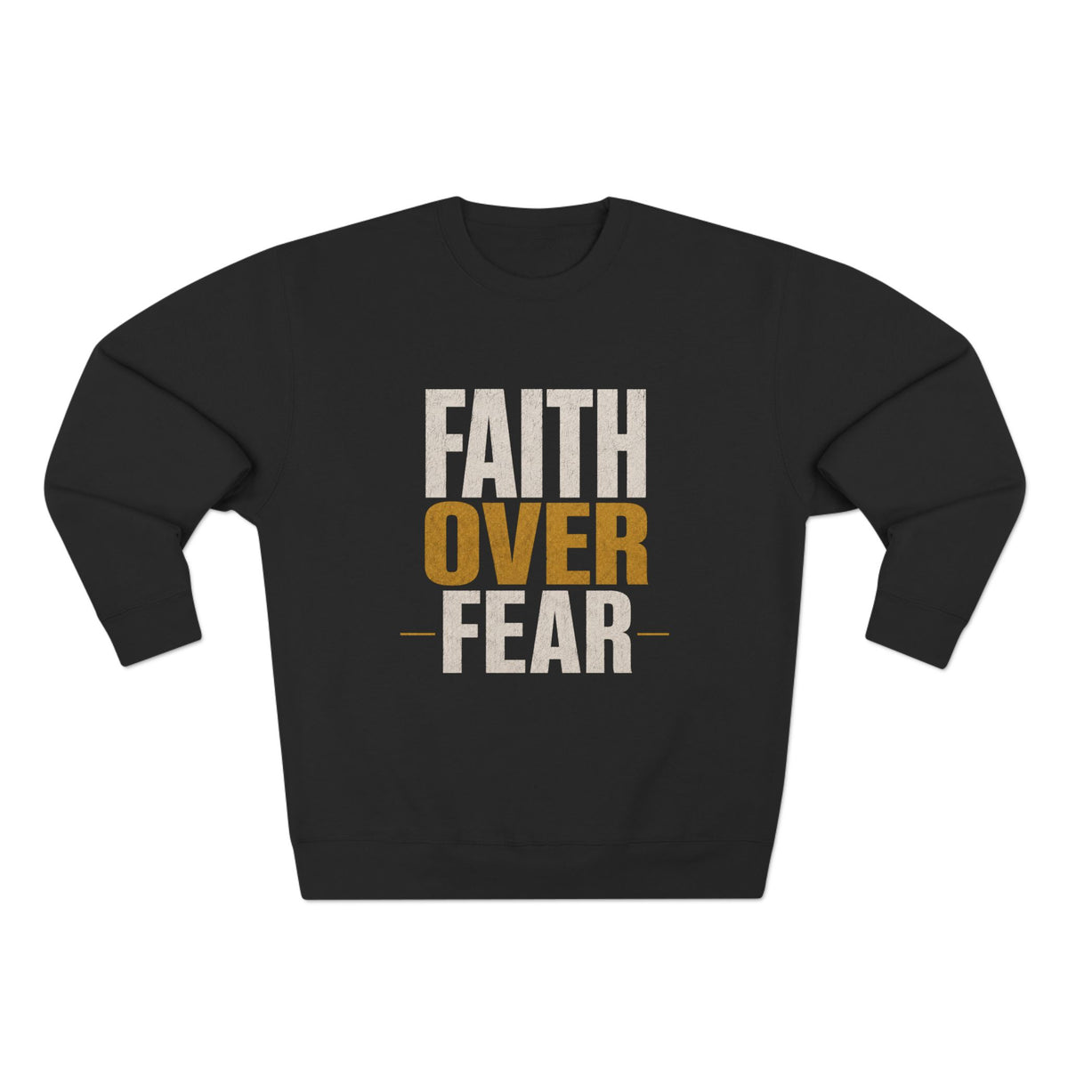 JIK Faith Over Fear Crewneck Sweatshirt