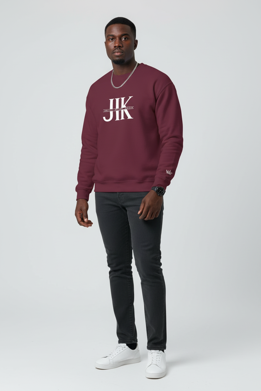 JIK Brushed Cross Universal Crewneck