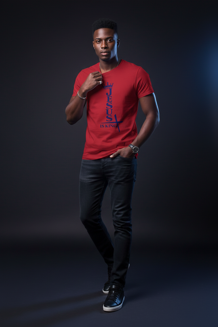 Crowned King Jesus —Signature Tee