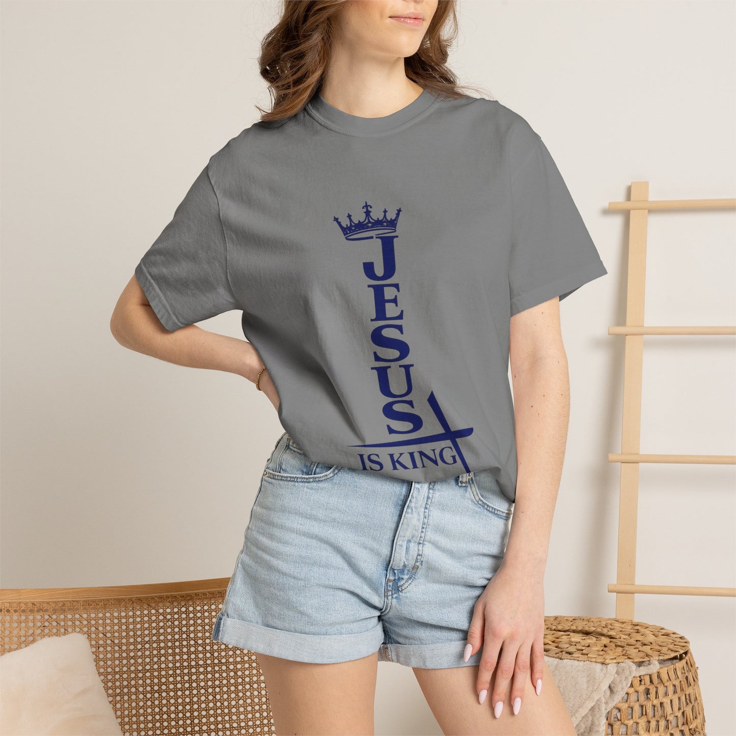 Crowned King Jesus —Signature Tee