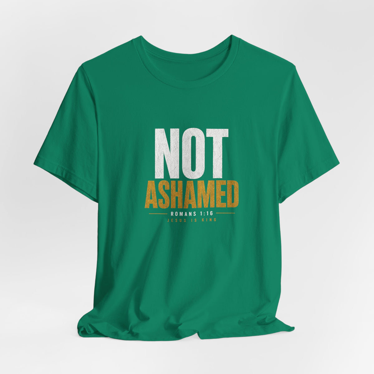 JIK "Not Ashamed" Military Colors Men's Tee
