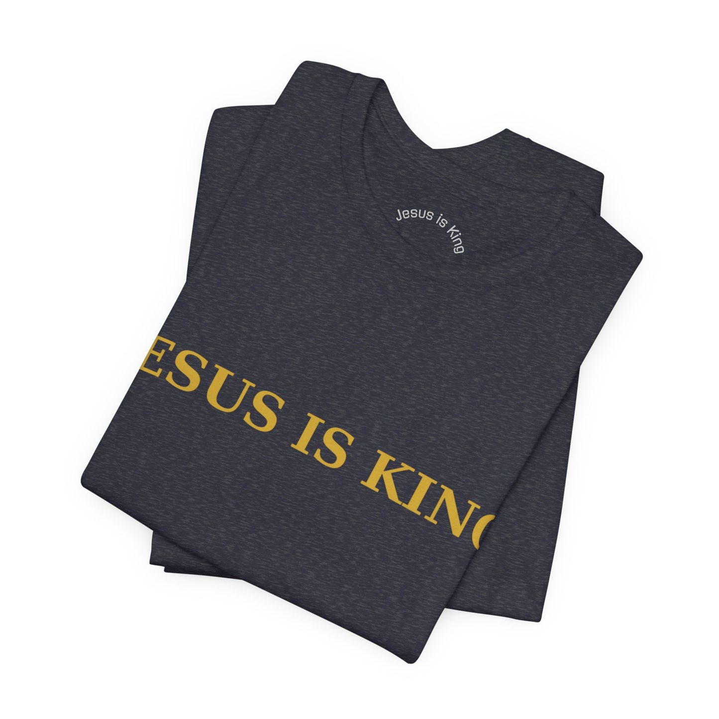 Signature Minimal “Jesus Is King” Tee